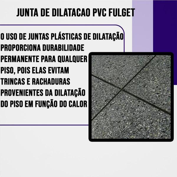 Imagem de Kit 60 Junta Dilatação Pvc Cortag 10 X 3 Mm X 2metros Preto