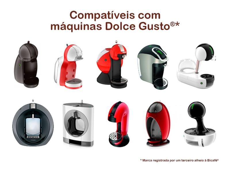 Imagem de Kit 64 Cápsulas Bicafé P/ Máquinas Dolce Gusto*