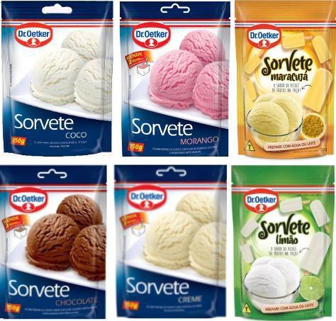 Imagem de Kit 6un de sorvete c/ sabor mesclado -  Dr. Oetker