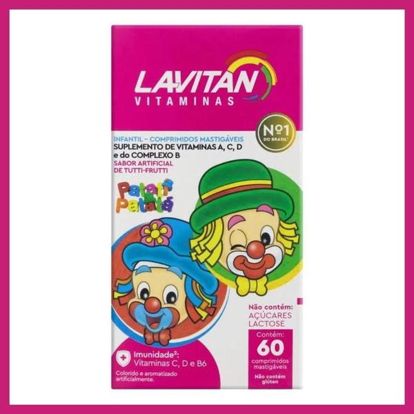 Imagem de Kit 6un Suplemento Lavitan Kids 60 Cpr - Cimed