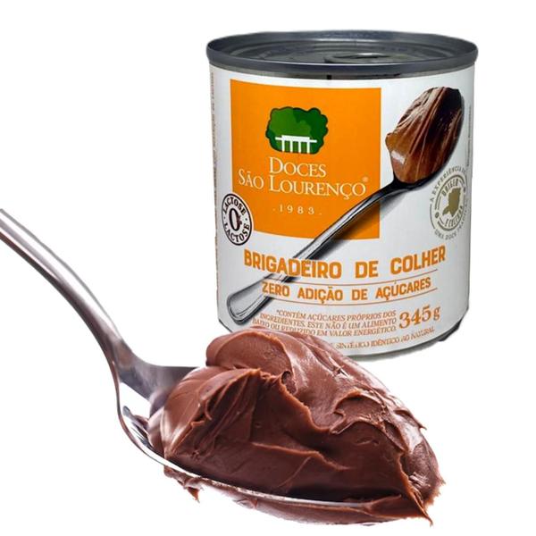 Imagem de Kit 6Und Brigadeiro De Colher Zero Lactose Sao Lourenco 345G