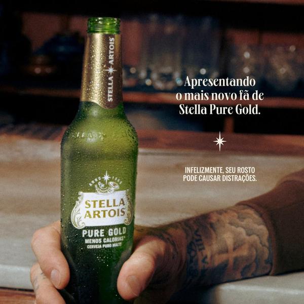 Imagem de Kit 6Und Cerveja Stella Artois Pure Gold Sem Gluten 330Ml