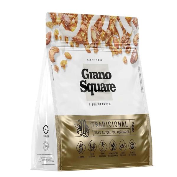 Imagem de Kit 6Und Granola Premium Zero E Tradional Granosquare 200G