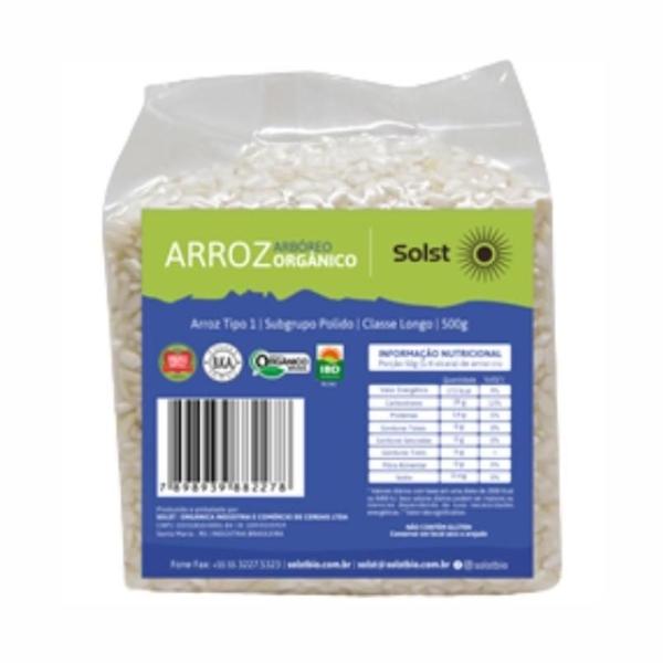 Imagem de Kit 6X: Arroz Arbóreo Branco Orgânico Solst 500G