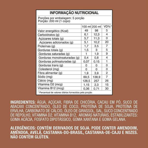 Kit 6x Bebida Vegetal NotCo NotMilk Chocolate 1L Imagem de Kit 6x Bebida Vegetal NotCo NotMilk Chocolate 1L