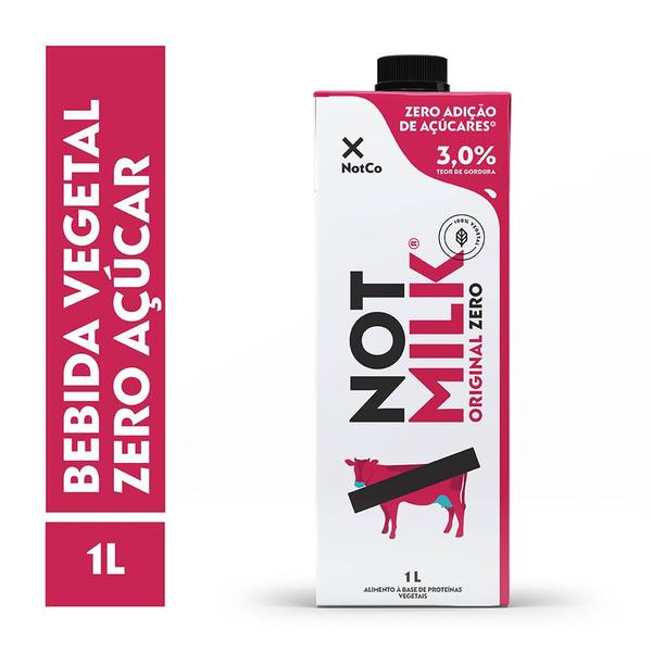 Imagem de Kit 6x Bebida Vegetal NotCo NotMilk Zero Açucar 1L