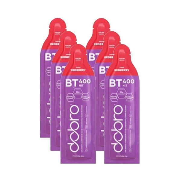 Imagem de Kit 6X: Bt Nitrato Redberry Com Cafeína Gel Dobro 30G