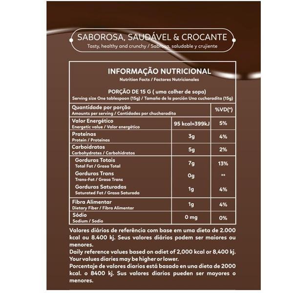 Kit 6X Castanha De Caju Com Chocolate 70% Cacau Ziplock 100G - Natural Nuts Imagem de Kit 6X Castanha De Caju Com Chocolate 70% Cacau Ziplock 100G