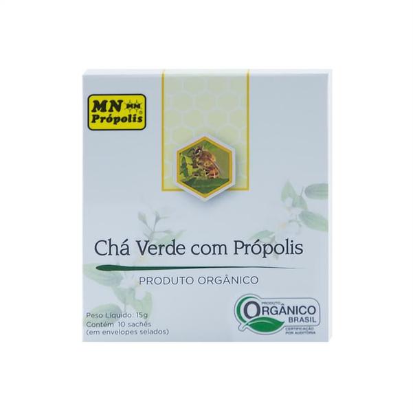 Imagem de Kit 6X: Chá Verde com Própolis Orgânico 10 Sachês MN Food