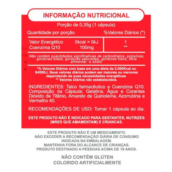 Imagem de Kit 6x coenzima q10 60 cápsulas duom coq10 100mg por cápsula