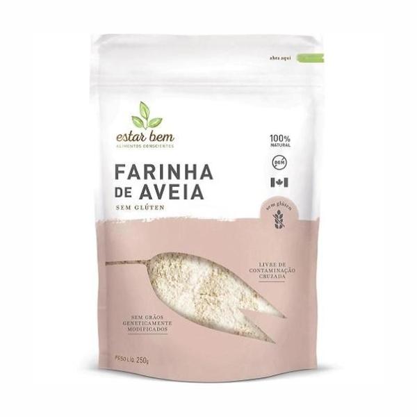 Kit 6X: Farinha De Aveia Sem Glúten Estar Bem 250G Imagem de Kit 6X: Farinha De Aveia Sem Glúten Estar Bem 250G
