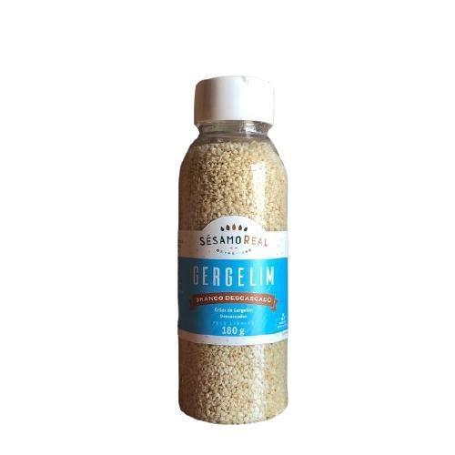 Kit 6X: Gergelim Natural Branco Sésamo Real 180G Imagem de Kit 6X: Gergelim Natural Branco Sésamo Real 180G