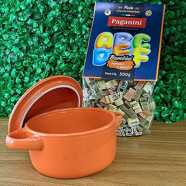 Kit 6X: Macarrão Bambini Letrinhas Tricolore Paganini 300G Imagem de Kit 6X: Macarrão Bambini Letrinhas Tricolore Paganini 300G
