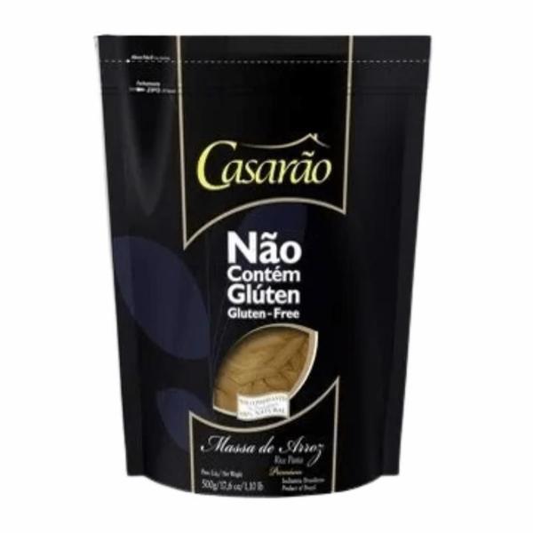 Imagem de Kit 6X: Macarrão Penne Premium Sem Glúten Casarão 500G