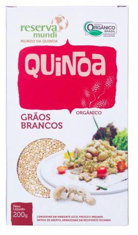 Imagem de Kit 6X: Quinoa em Grãos Branca Orgânica Reserva Mundi 200g