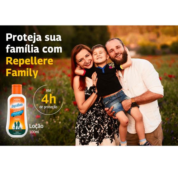 Imagem de Kit 6x Repelente de Insetos Repellere Loção Eficaz Contra Mosquitos da Dengue 100ml Myhealth