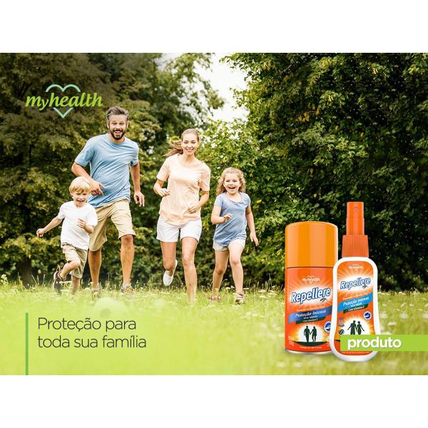 Imagem de Kit 6x Repelente de Insetos Repellere Spray Eficaz Contra Mosquitos da Dengue 105ml Myhealth