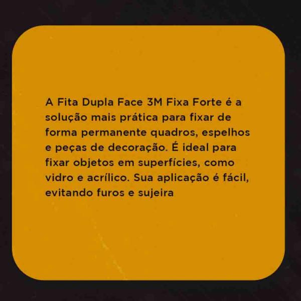 Imagem de Kit 6x Rolos De Fita Dupla Face Adesiva 3m 1 Metro X 9,5mm