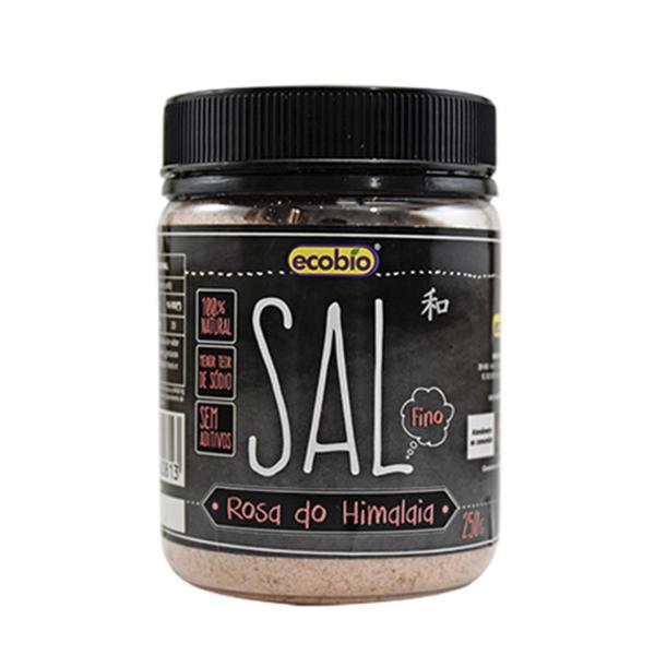 Kit 6X: Sal Rosa Do Himalaia Fino Ecobio 250G Imagem de Kit 6X: Sal Rosa Do Himalaia Fino Ecobio 250G
