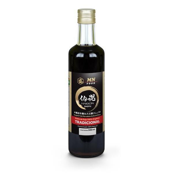 Kit 6X: Shoyu Orgânico Tradicional MN Food 500ml Imagem de Kit 6X: Shoyu Orgânico Tradicional MN Food 500ml