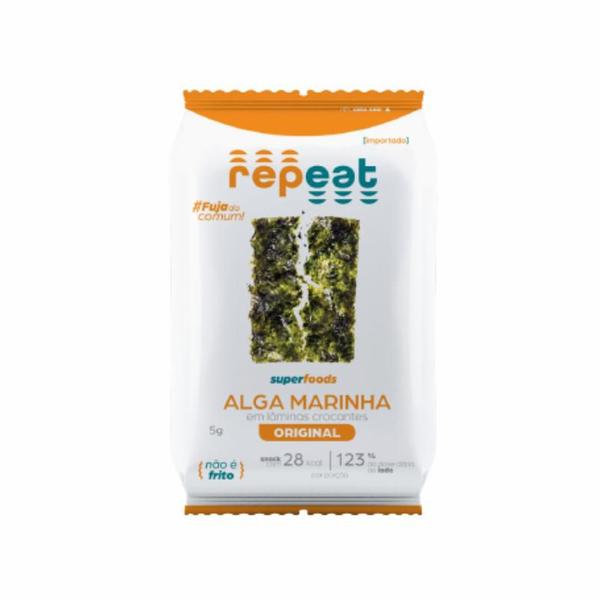 Imagem de Kit 6X: Snack de Alga Marinha Tradicional Repeat 5g