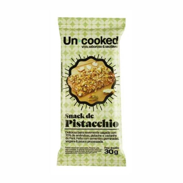 Kit 6X: Snack De Pistacchio S/Glúten Vegano Uncooked 30G Imagem de Kit 6X: Snack De Pistacchio S/Glúten Vegano Uncooked 30G