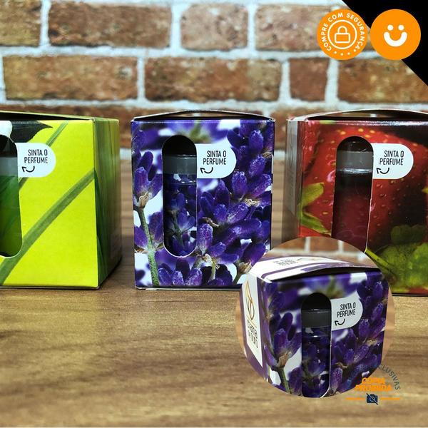 Imagem de Kit 6x Vela Aromática Vela Perfumada 60g - Lavanda