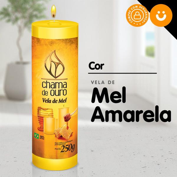 Kit 6x Vela De 7 Dias Atacado 250g Velas De Várias Cores - Chama de Ouro Imagem de Kit 6x Vela De 7 Dias Atacado 250g Velas De Várias Cores