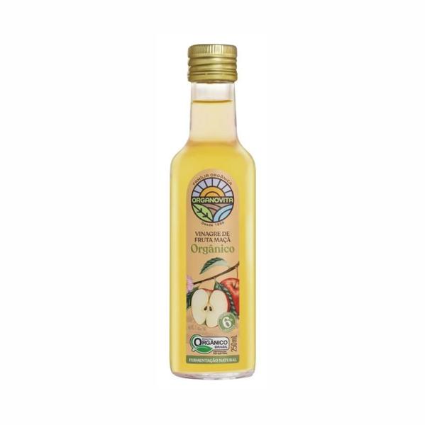 Kit 6X: Vinagre de Maçã Orgânico Organovita 250ml Imagem de Kit 6X: Vinagre de Maçã Orgânico Organovita 250ml