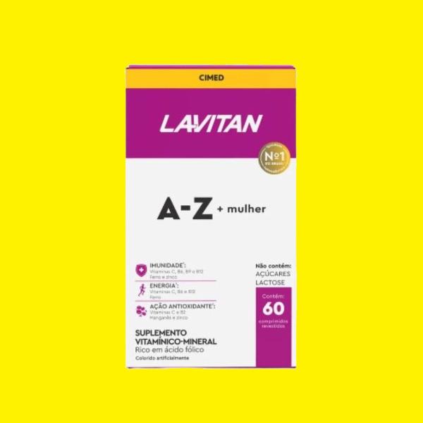 Imagem de Kit 6x Vitamina Lavitan A-Z Mulher 60 Comprimidos - CIMED