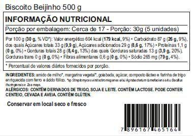 Kit 7 Biscoito Caseiro Beijinho Goiaba Fruta Natural - KEBIS BISCOITOS CASEIROS Imagem de Kit 7 Biscoito Caseiro Beijinho Goiaba Fruta Natural