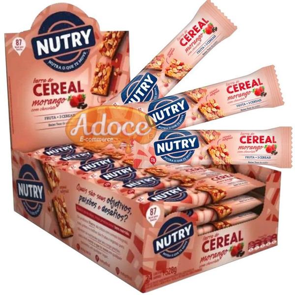 Imagem de Kit 7 caixas cereais nutry sortidos