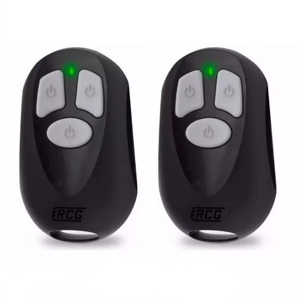 Kit 7 Controles 433.92mhz Rcg Para Motor Portão Cor Preto Imagem de Kit 7 Controles 433.92mhz Rcg Para Motor Portão Cor Preto