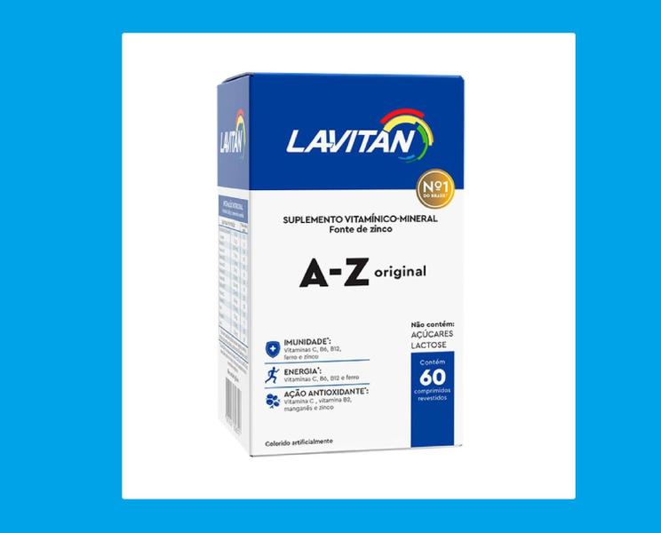 Imagem de Kit 7 Lavitan A-Z Original Com 60 Comprimidos - Cimed