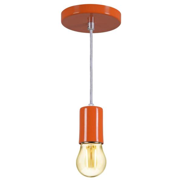 Kit 7 Luminária Pendente Soquete Copinho Lustre Retrô Em Alumínio 110/220v E27 - Luminárias Navarro Imagem de Kit 7 Luminária Pendente Soquete Copinho Lustre Retrô Em Alumínio 110/220v E27