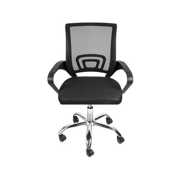 Kit 7 Peças com Uma Mesa de Reunião e 6 Cadeiras de Escritório Tela Mesh Espresso Móveis Imagem de Kit 7 Peças com Uma Mesa de Reunião e 6 Cadeiras de Escritório Tela Mesh Espresso Móveis