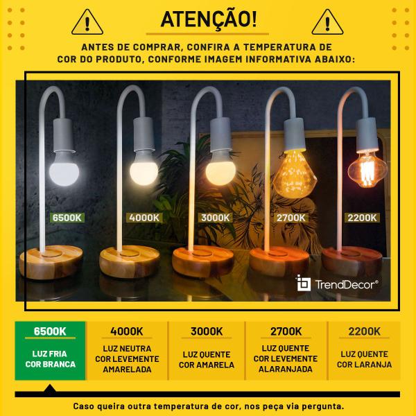 Imagem de Kit 7 Plafon Luminária de Teto Taschibra Solari Redondo 2x E27 com Lâmpadas