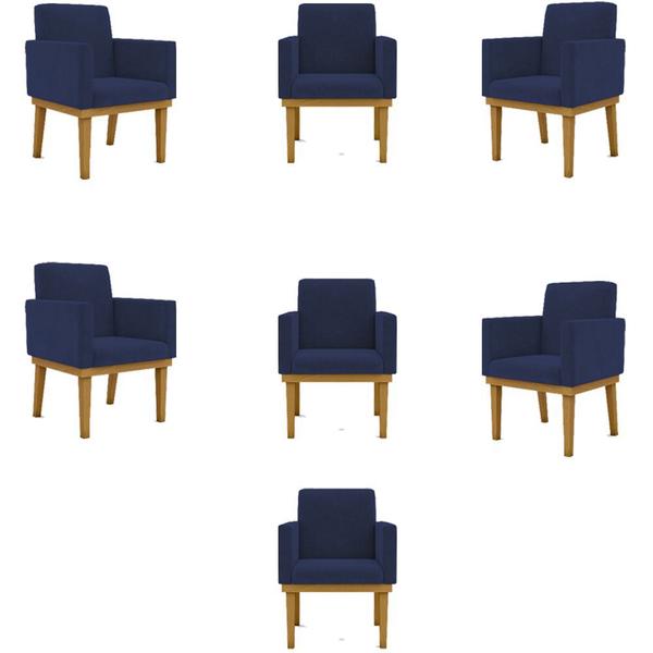 Imagem de Kit 7 Poltronas Decorativa Reforçada Oferta - Balaqui Decor