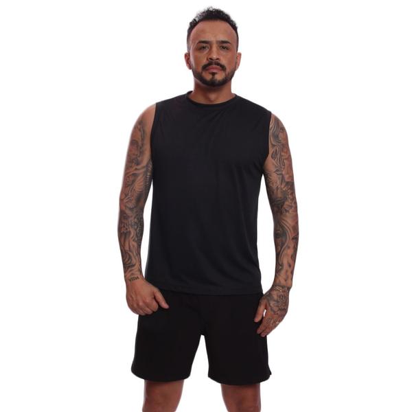 Kit 7 Regatas Nadador Masculina Blusa Dry Academia Camiseta Camisa Treino - Via Basic Imagem de Kit 7 Regatas Nadador Masculina Blusa Dry Academia Camiseta Camisa Treino