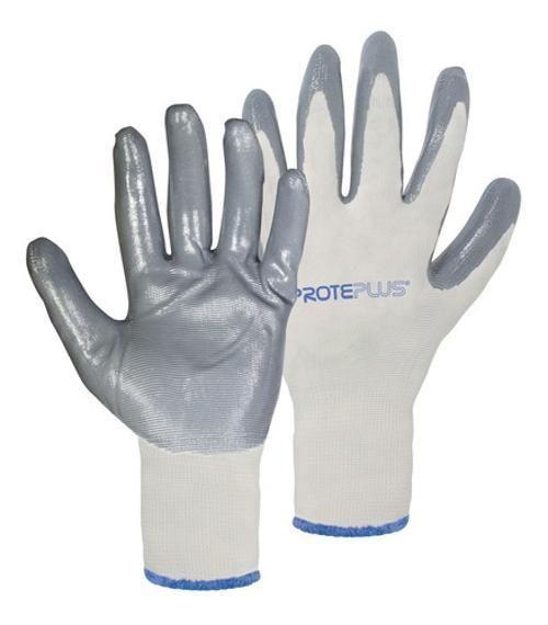 Kit 72 Luvas Proteção Poliéster Tricotada Antiderrapante Epi - Proteplus Imagem de Kit 72 Luvas Proteção Poliéster Tricotada Antiderrapante Epi