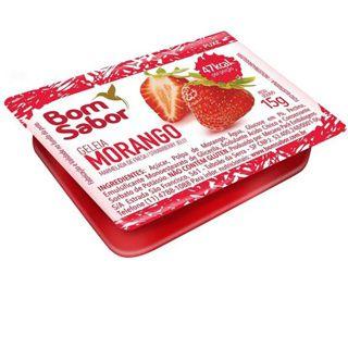 Kit 72 Unidades De Geleia De Morango e Uva Bom Sabor Em Sachê Blister De 15g Para Hotel Imagem de Kit 72 Unidades De Geleia De Morango e Uva Bom Sabor Em Sachê Blister De 15g Para Hotel