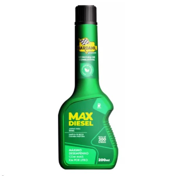 Imagem de Kit 8 Aditivo Max Diesel 200 mL Para Combustível - Bardahl