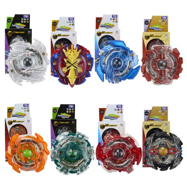 Imagem de Kit 8 Beyblade Burst + 8 Lançadores, Brinquedo De Batalha