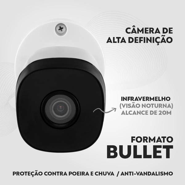 Imagem de Kit 8 Câmeras Intelbras 1120b G4 Dvr Intelbras Mhdx 8 Canais c/hd