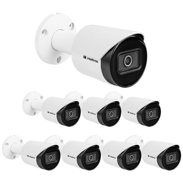 Kit 8 Câmeras IP 2 Megapixels Full HD 30m Starlight VIP 3230 B SL G3 Intelbras Imagem de Kit 8 Câmeras IP 2 Megapixels Full HD 30m Starlight VIP 3230 B SL G3 Intelbras