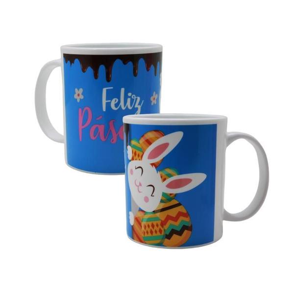 Imagem de Kit 8 Caneca De Plástico Páscoa Decoração Livre Bpa 350Ml