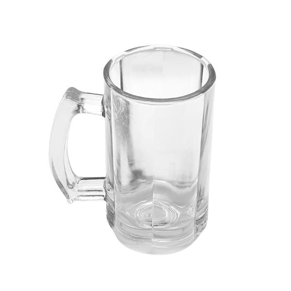 Imagem de Kit 8 Canecas De Vidro Zero Grau Temperado Grosso Chopp Cerveja Congelável 350ml