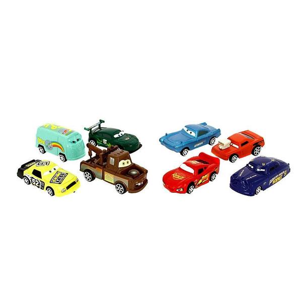 Imagem de Kit 8 Carrinhos De Brinquedo Do Filme Carros