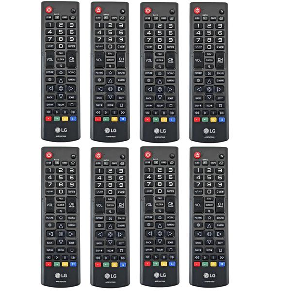 Imagem de Kit 8 Controles Remotos Monitor/Tv Lg - Akb75675305