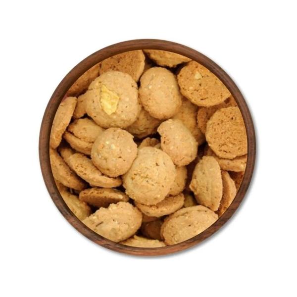 Kit 8 cookies linhaca dourada com castanha sem gluten vitalin 90g Imagem de Kit 8 cookies linhaca dourada com castanha sem gluten vitalin 90g